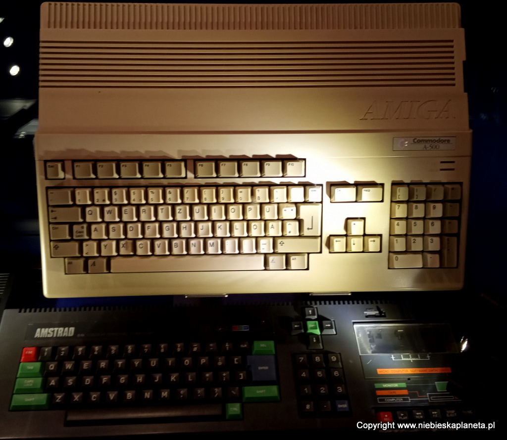 Komputer Commodore Amiga 500  i Amstrad