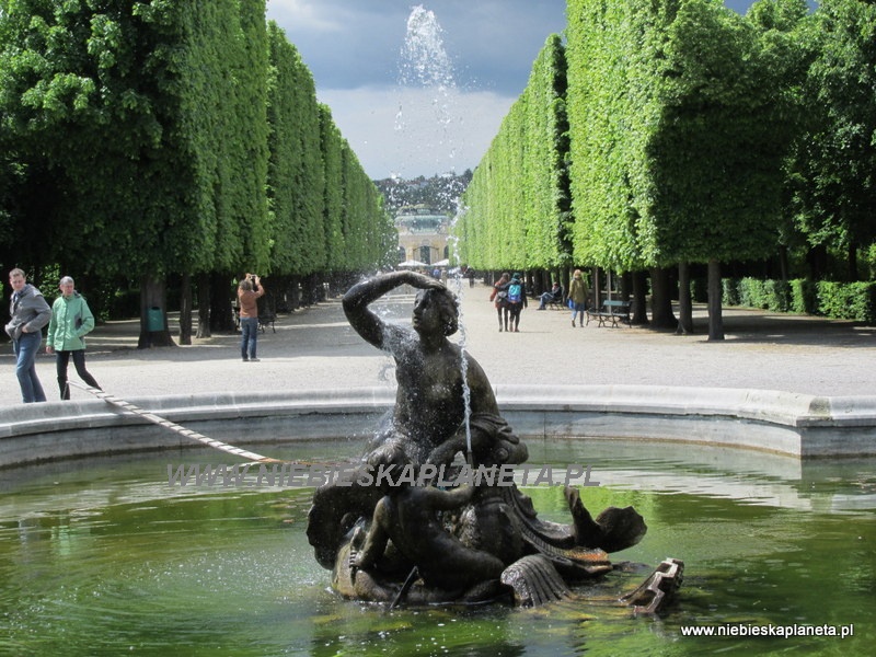 Wiedeń - Park Schonbrunn