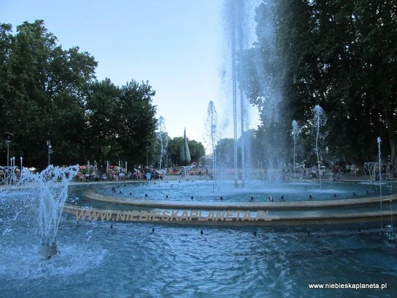 Budapeszt - Fontanna na Wyspie św. Małgorzaty